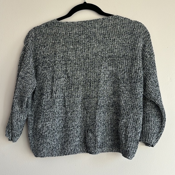 Babaton linen and silk knit cropped pullover size XXS - Picture 4 of 4